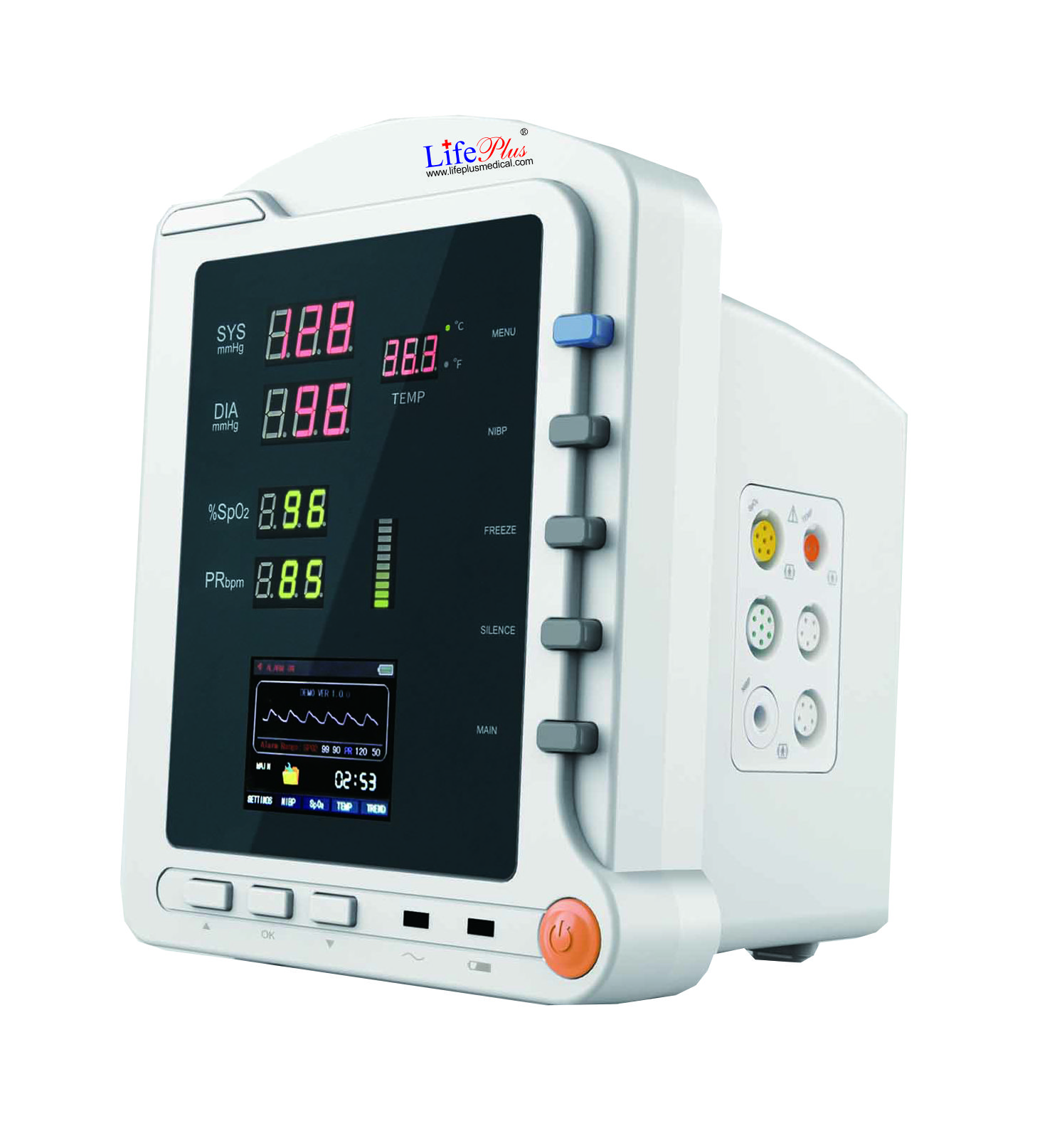 Lifeplus Pulse Oximeter with NIBP Patient Monitoring LifePlus Medical